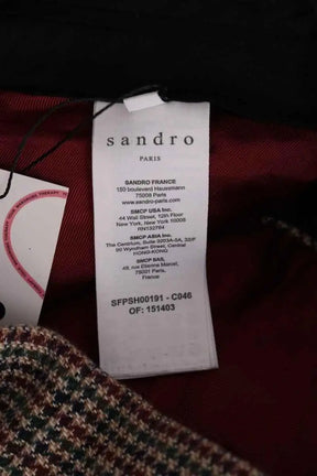 Short Sandro Beige en Coton