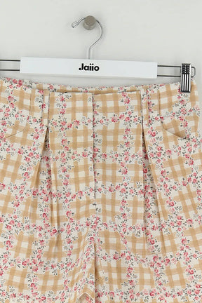 Short Sézane Beige en Lin