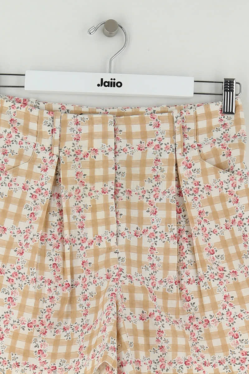 Short Sézane Beige en Lin