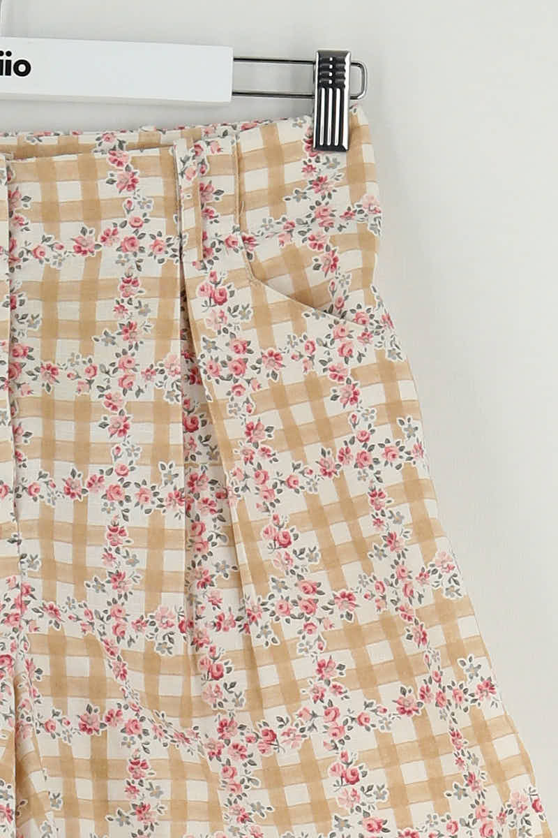 Short Sézane Beige en Lin