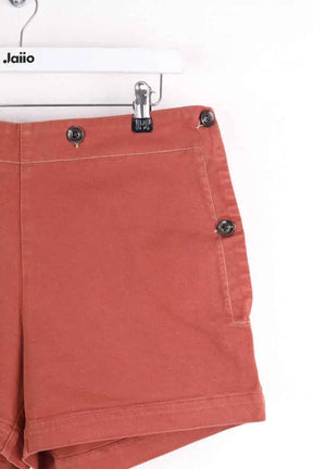 Short Soeur Orange en Coton