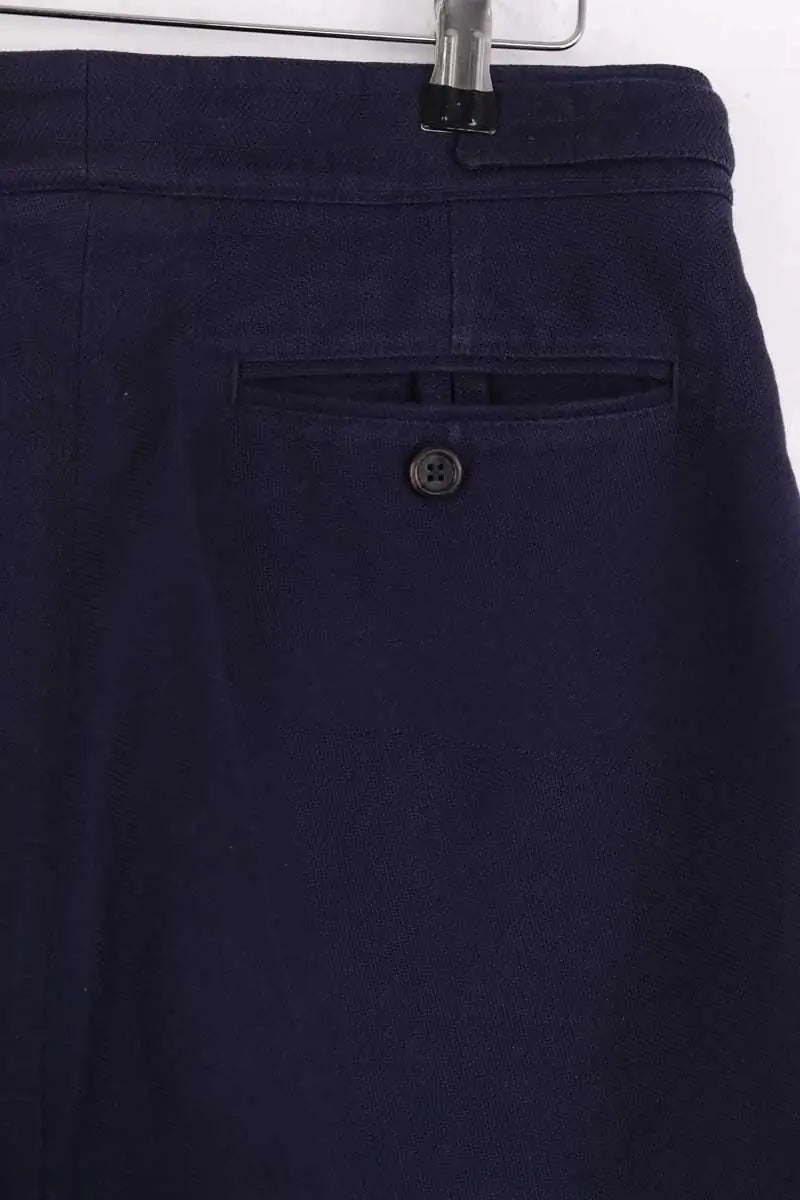 Short Yves Saint Laurent Marine en Coton