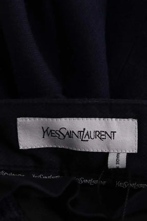 Short Yves Saint Laurent Marine en Coton
