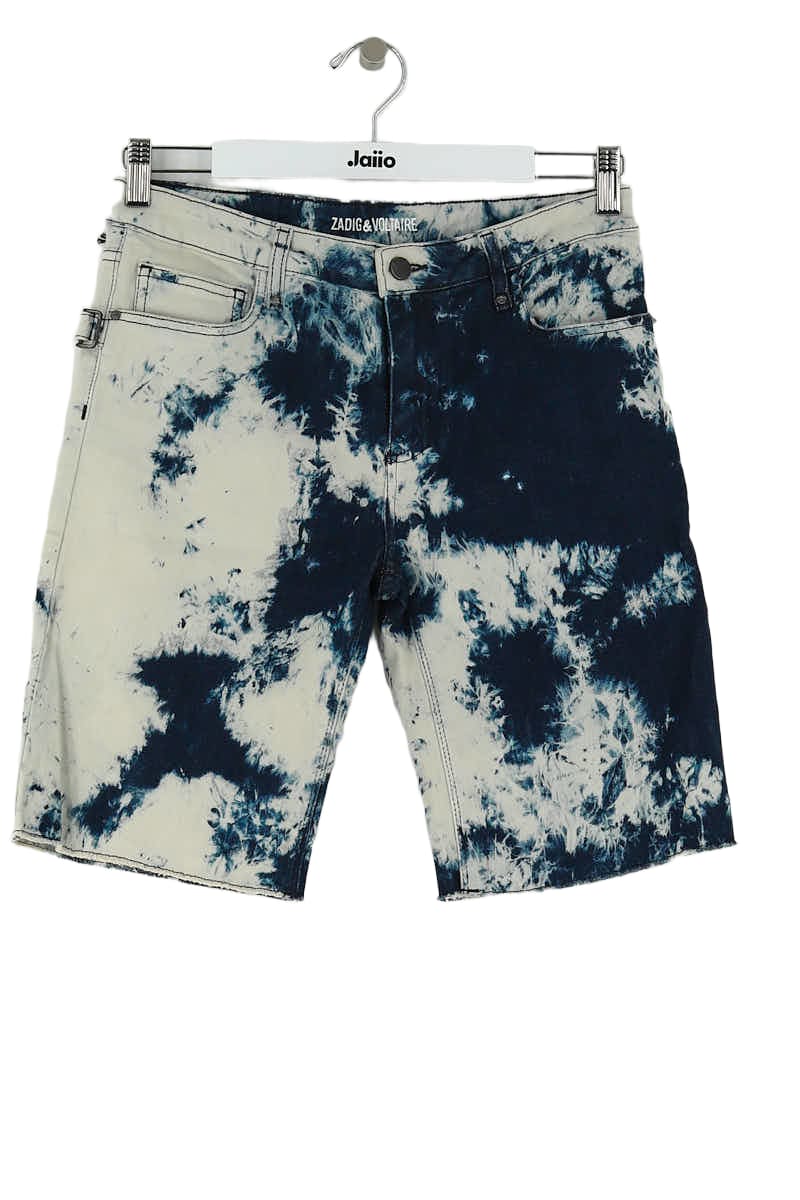 Short Zadig & Voltaire Bleu en Coton, taille S - Seconde Main