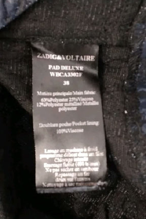 Short Zadig & Voltaire Marine en Polyester
