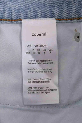 Mini jupe Coperni Bleu en Coton
