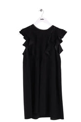 Robe Sézane Noir en Synthétique, taille M - Seconde Main