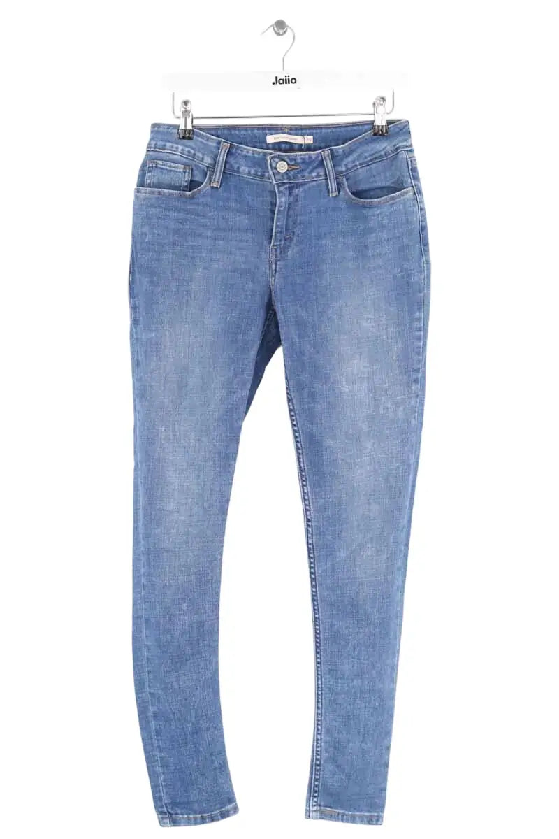Skinny Levi's 535 Super Skinny Bleu en Coton, taille L - Seconde Main
