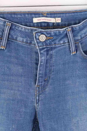 Skinny Levi's 535 Super Skinny Bleu en Coton