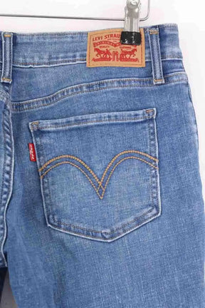 Skinny Levi's 535 Super Skinny Bleu en Coton