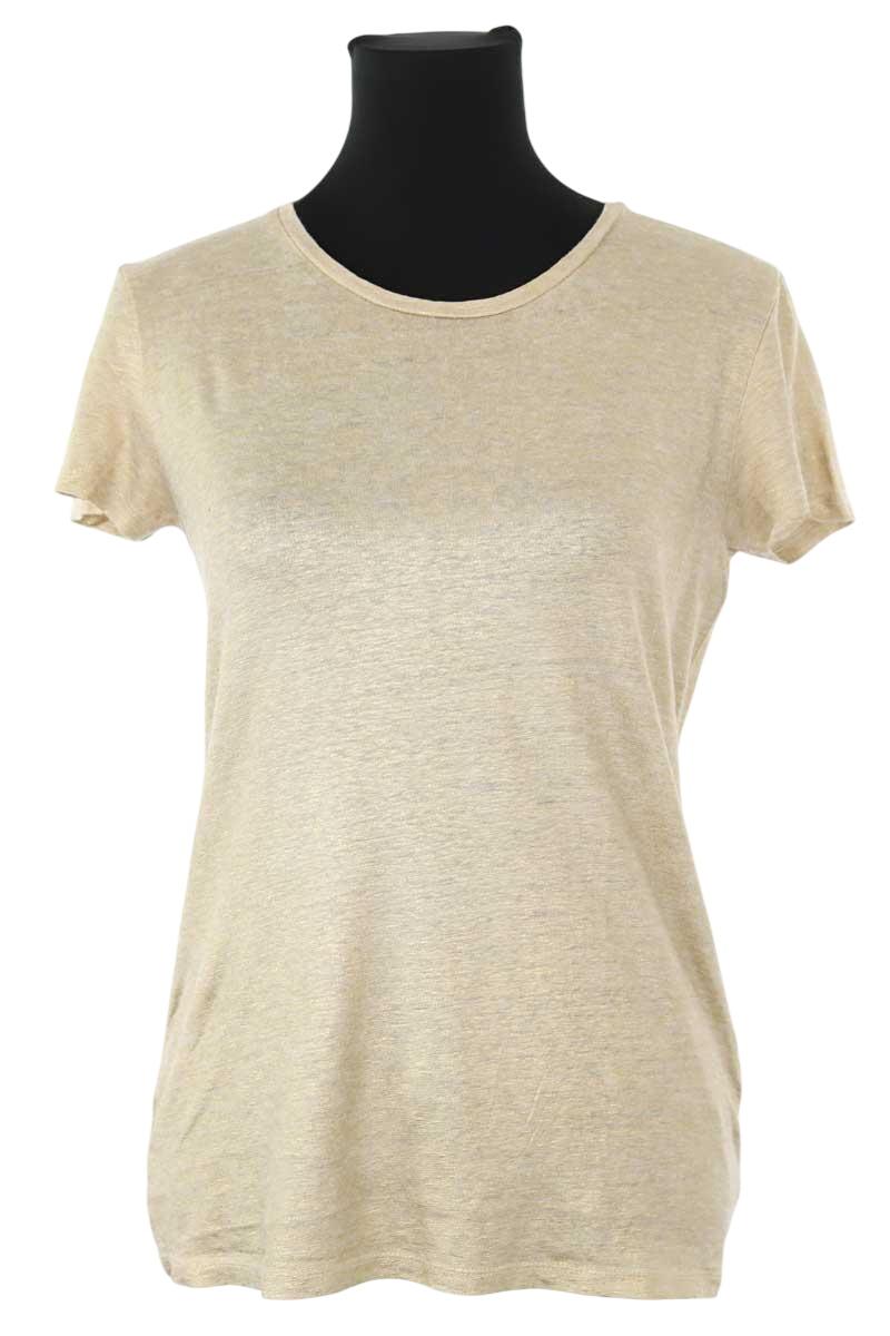 T-shirt Majestic Filatures  Doré