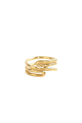 Bague Balenciaga  Doré