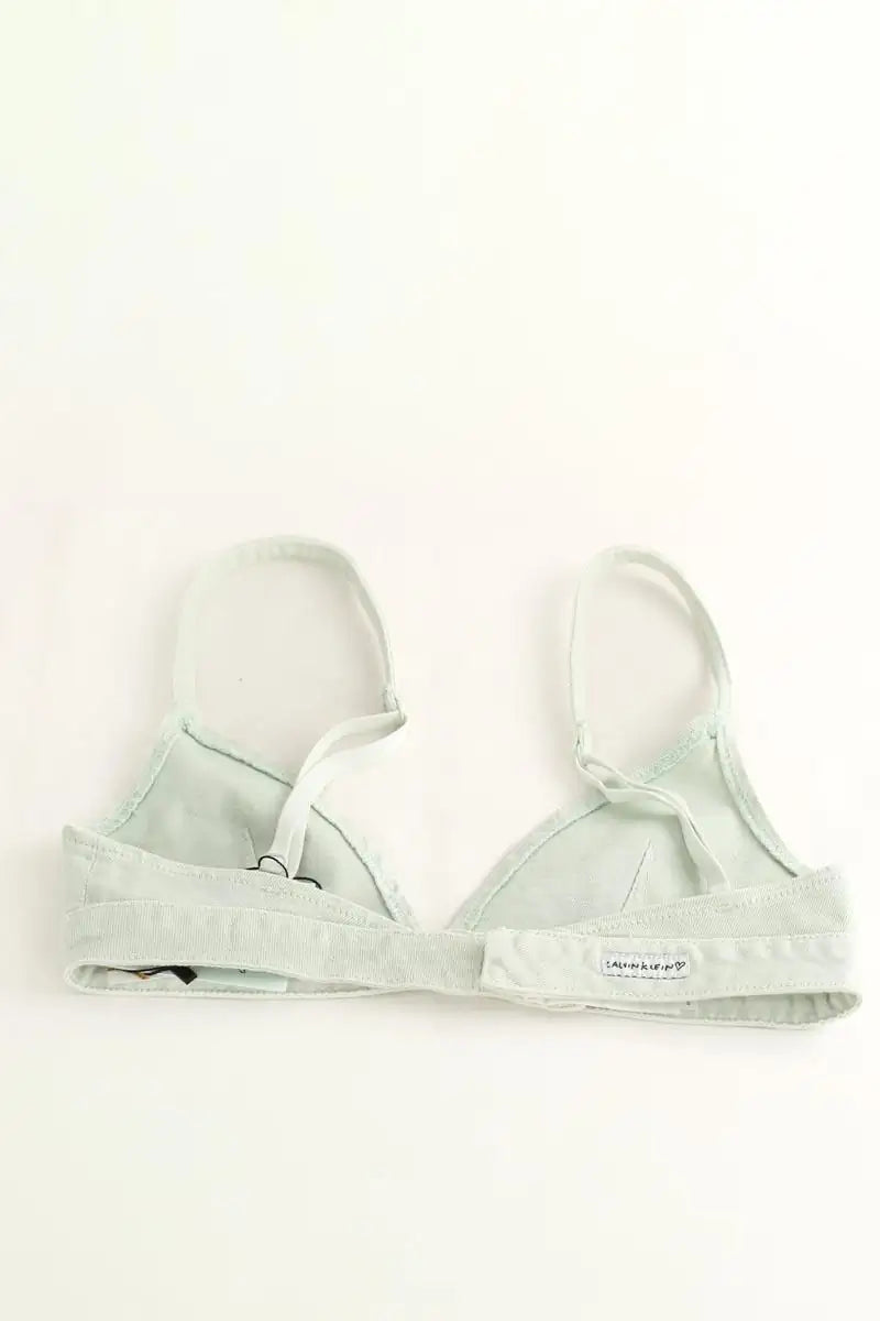 Soutien-gorge Calvin Klein Bleu en Coton - élasthanne