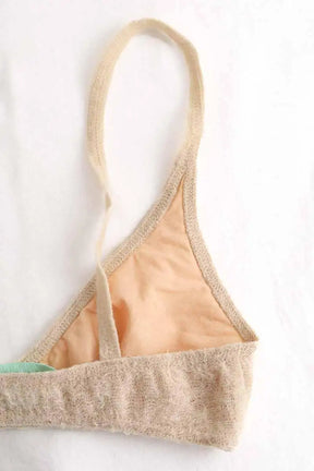 Soutien-gorge Heimstone Beige en Laine