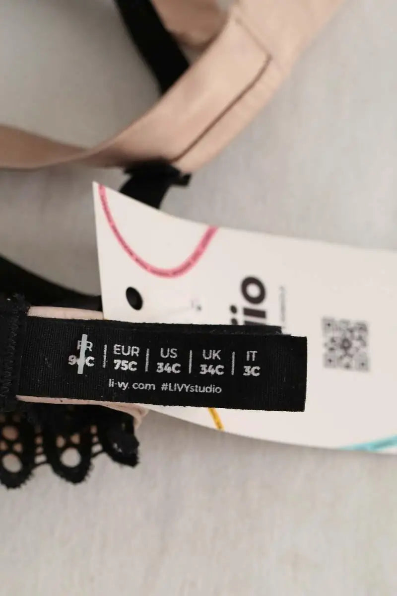 Soutien-gorge Livy Noir en Synthétique