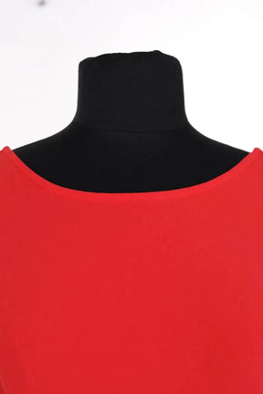 Robe Maje Rouge en Synthétique