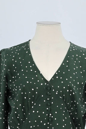 Robe Balzac  Vert