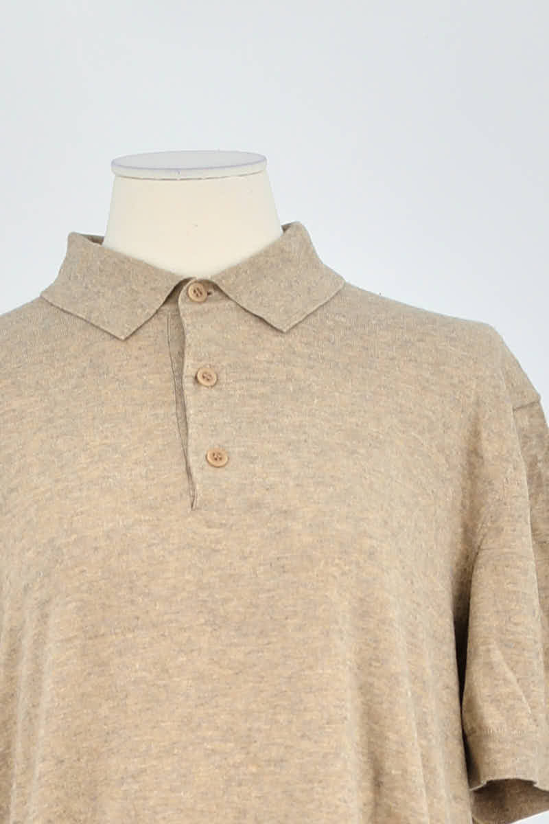 Polo Eric Bompard  Beige