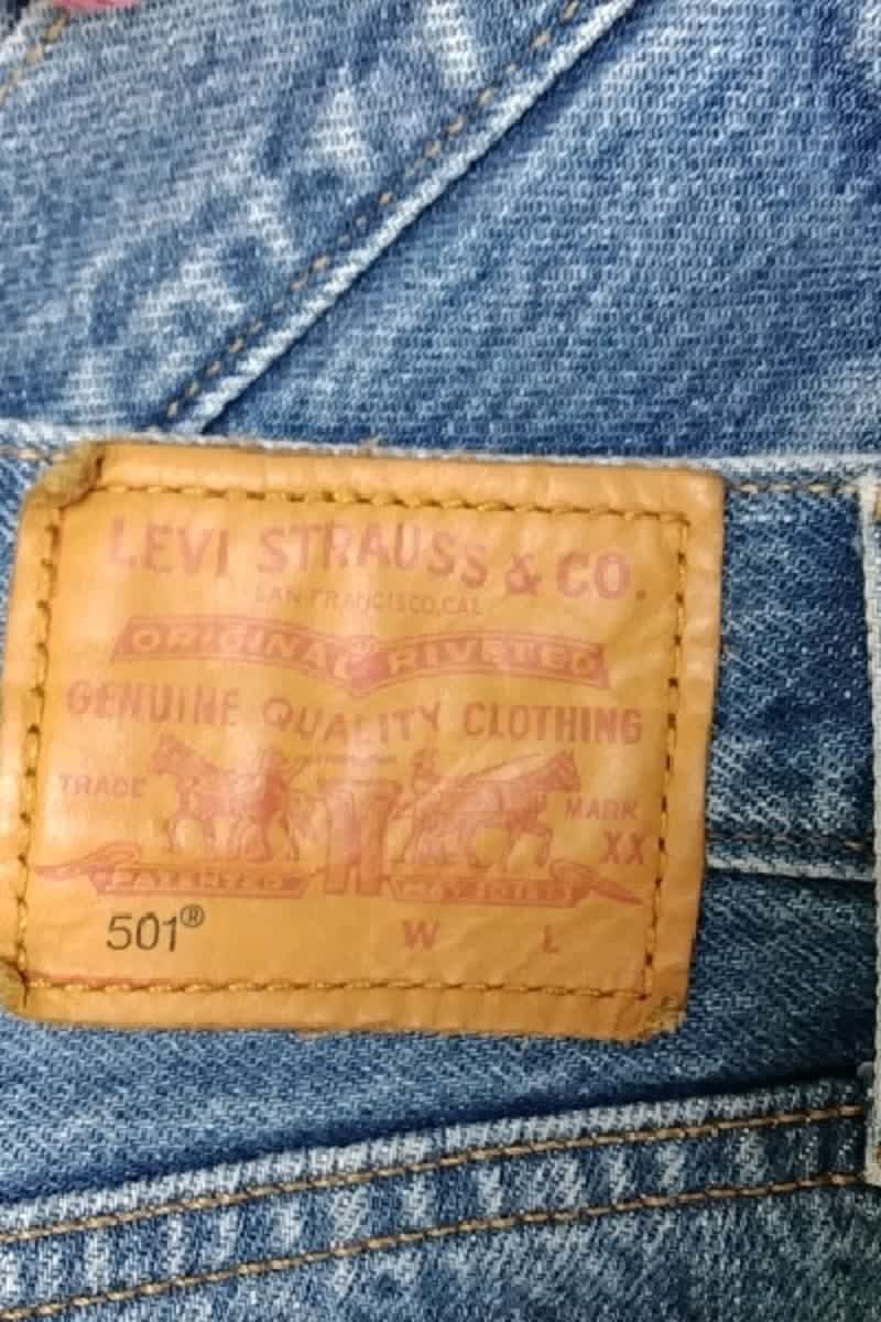 Short Levi's  Bleu