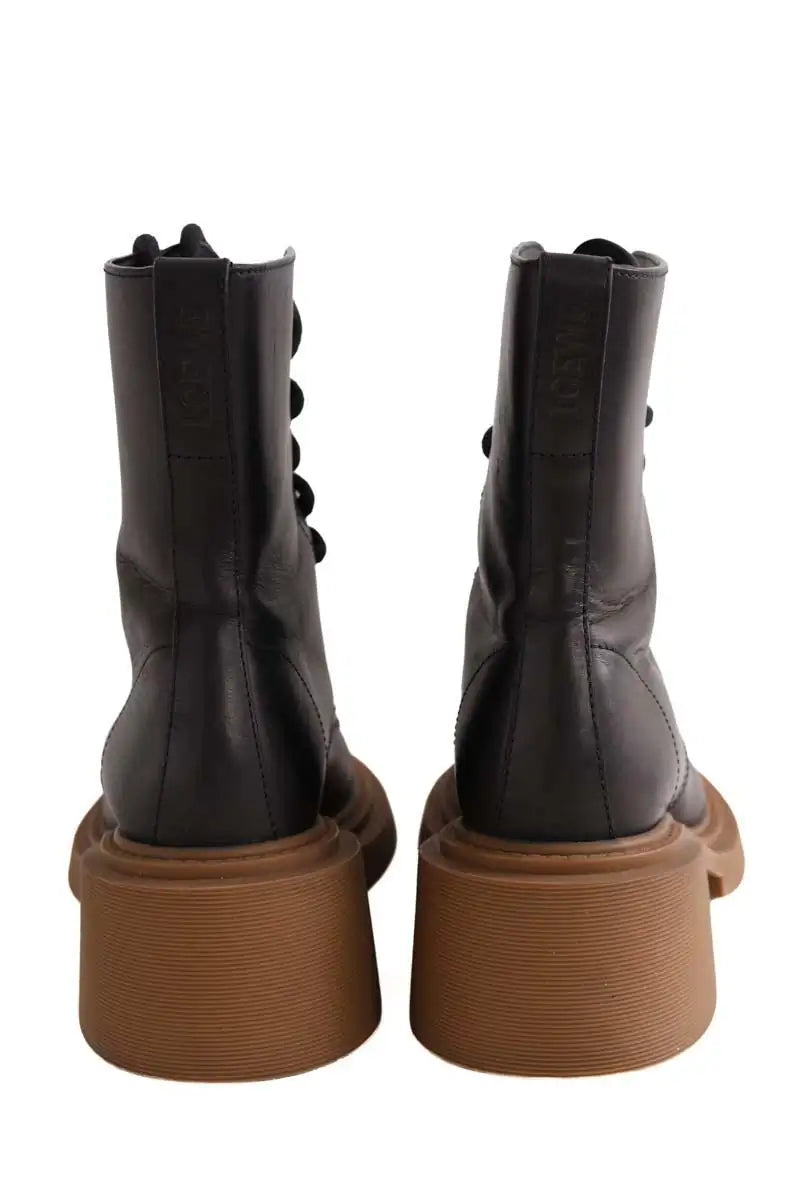 Boots Loewe Marron en Cuir