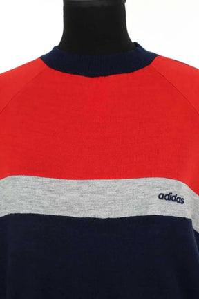 Sweatshirt Adidas Rouge en Coton