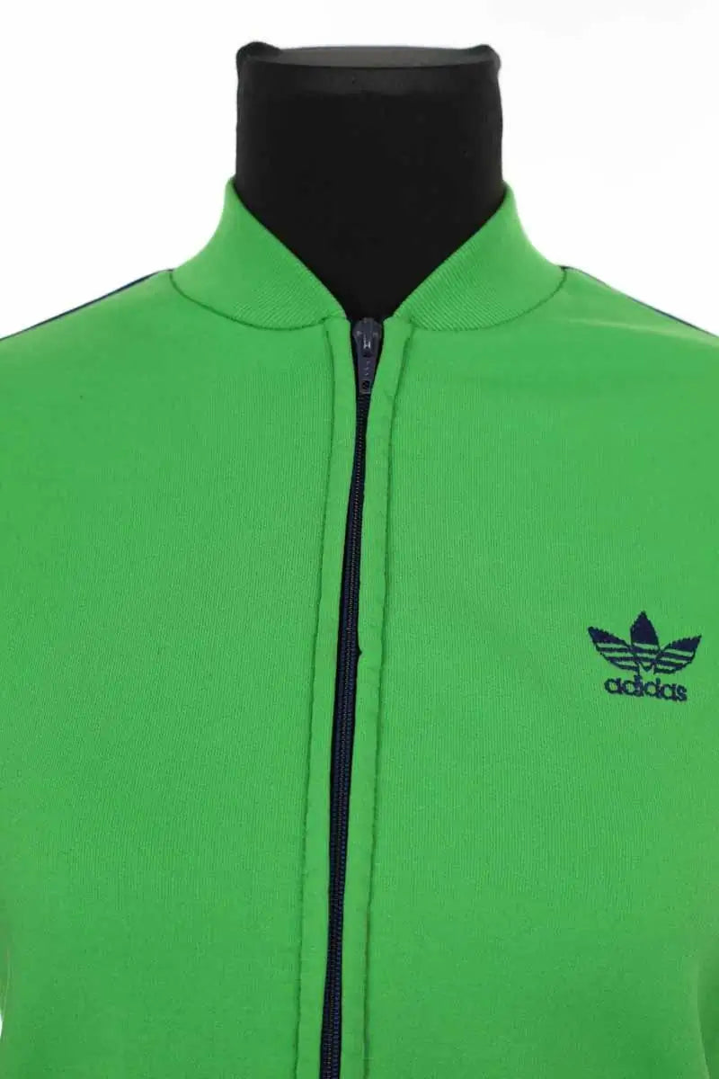 Sweatshirt Adidas Vert en Coton