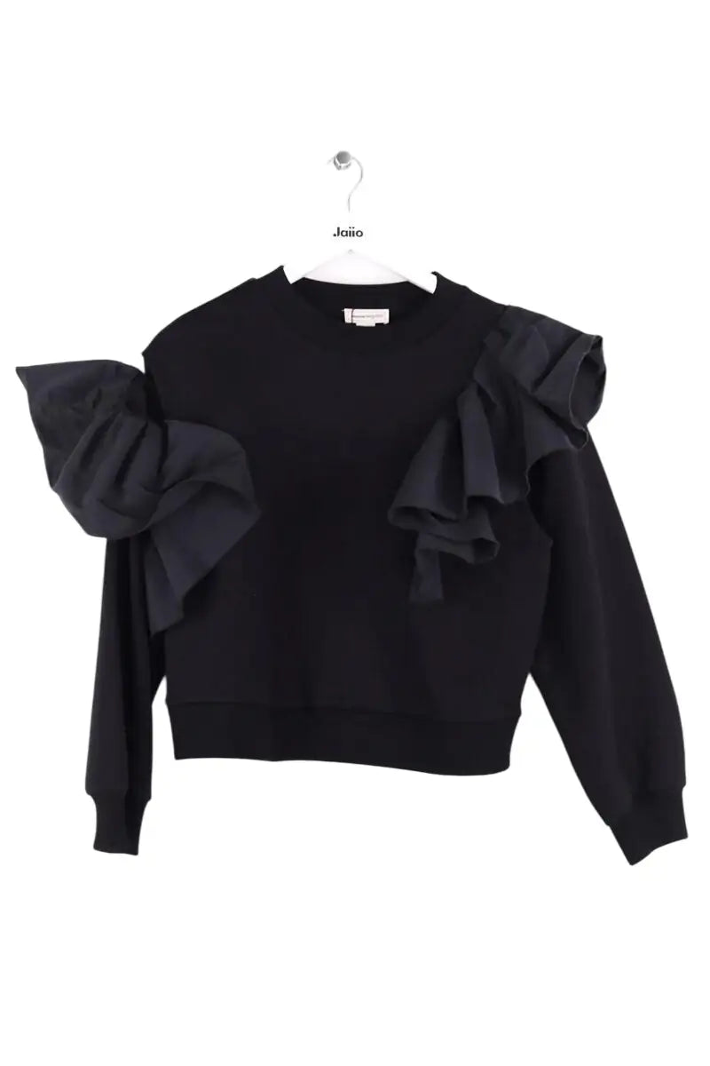Sweatshirt Alexander McQueen Noir en Coton, taille S - Seconde Main