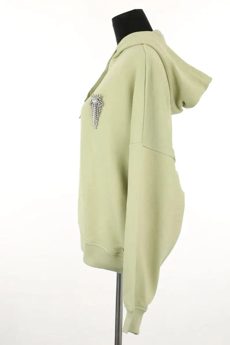 Sweatshirt Alexandre Vauthier Vert en Coton