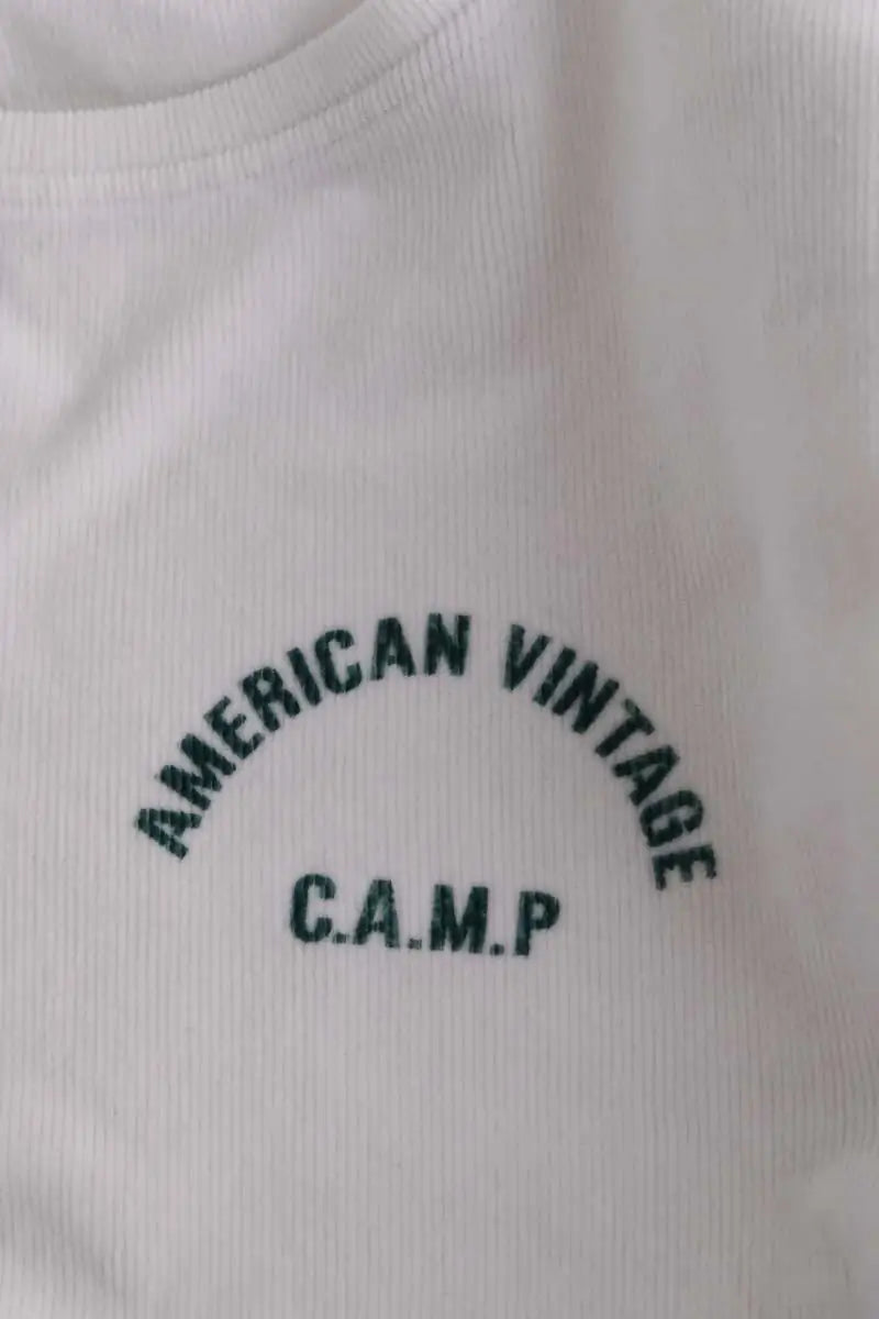 Sweatshirt American Vintage Blanc en Coton