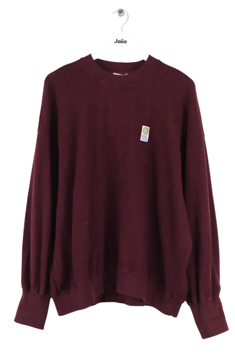 Sweatshirt American Vintage Bordeaux en Coton, taille XS - Seconde Main