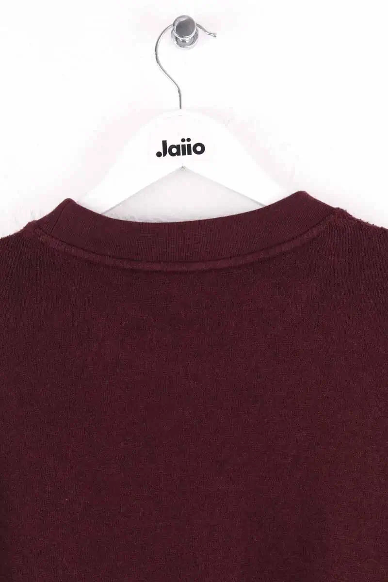 Sweatshirt American Vintage Bordeaux en Coton