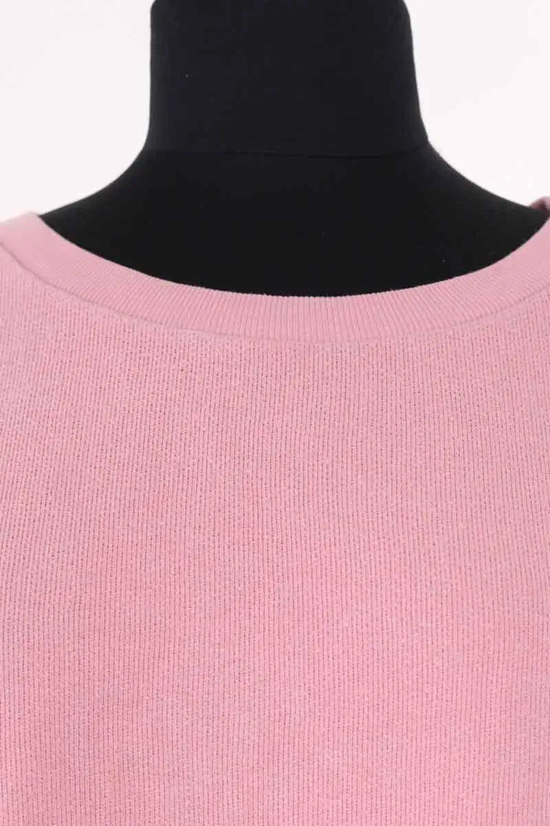 Sweatshirt American Vintage Rose en Coton