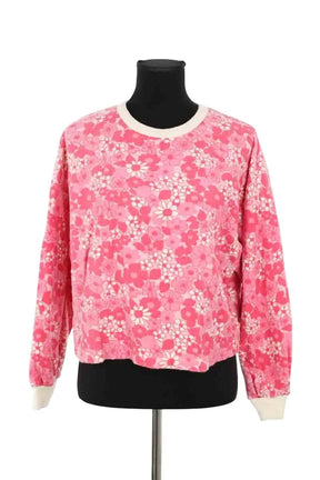 Sweatshirt American Vintage Rose en Coton, taille S - Seconde Main