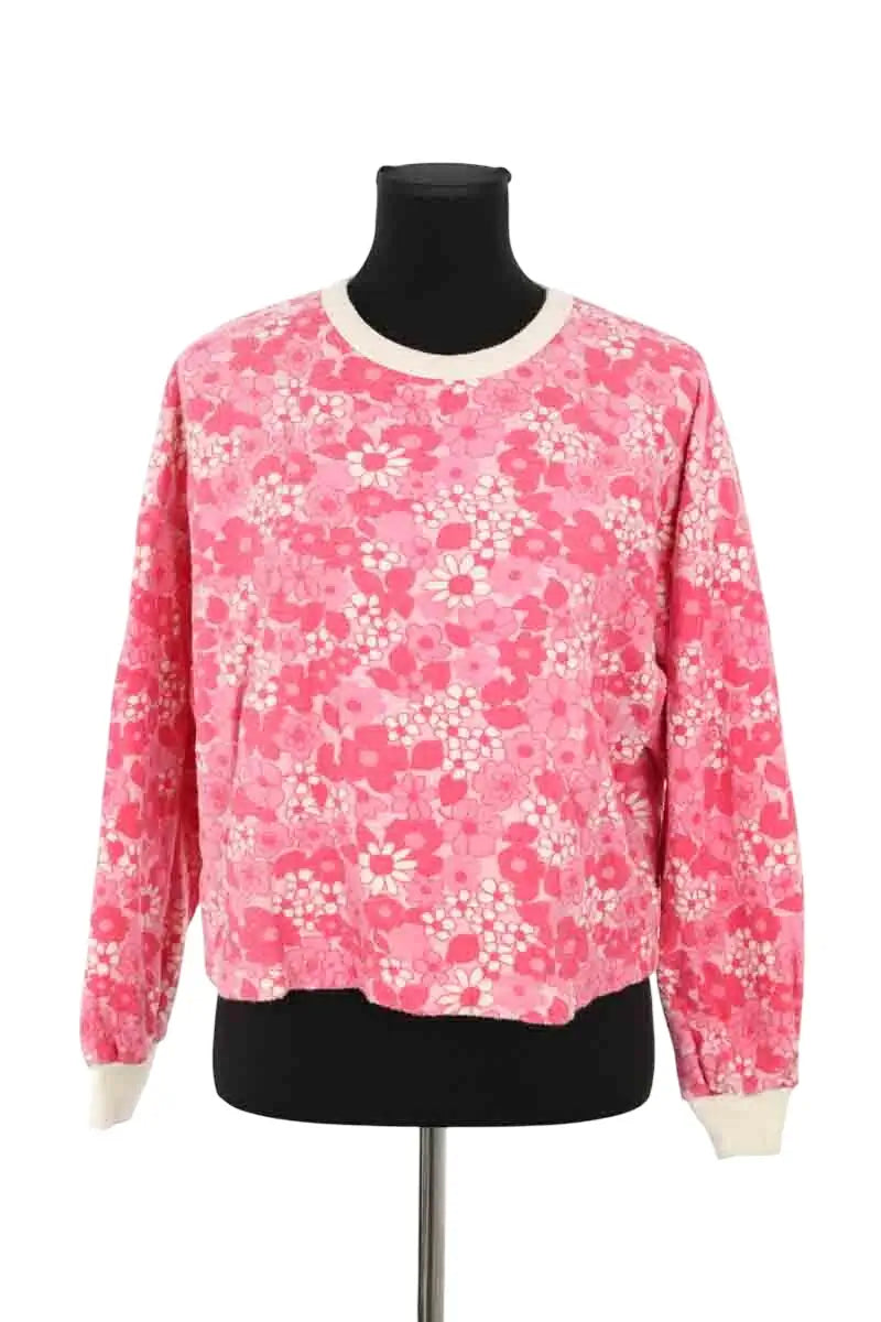 Sweatshirt American Vintage Rose en Coton, taille S - Seconde Main