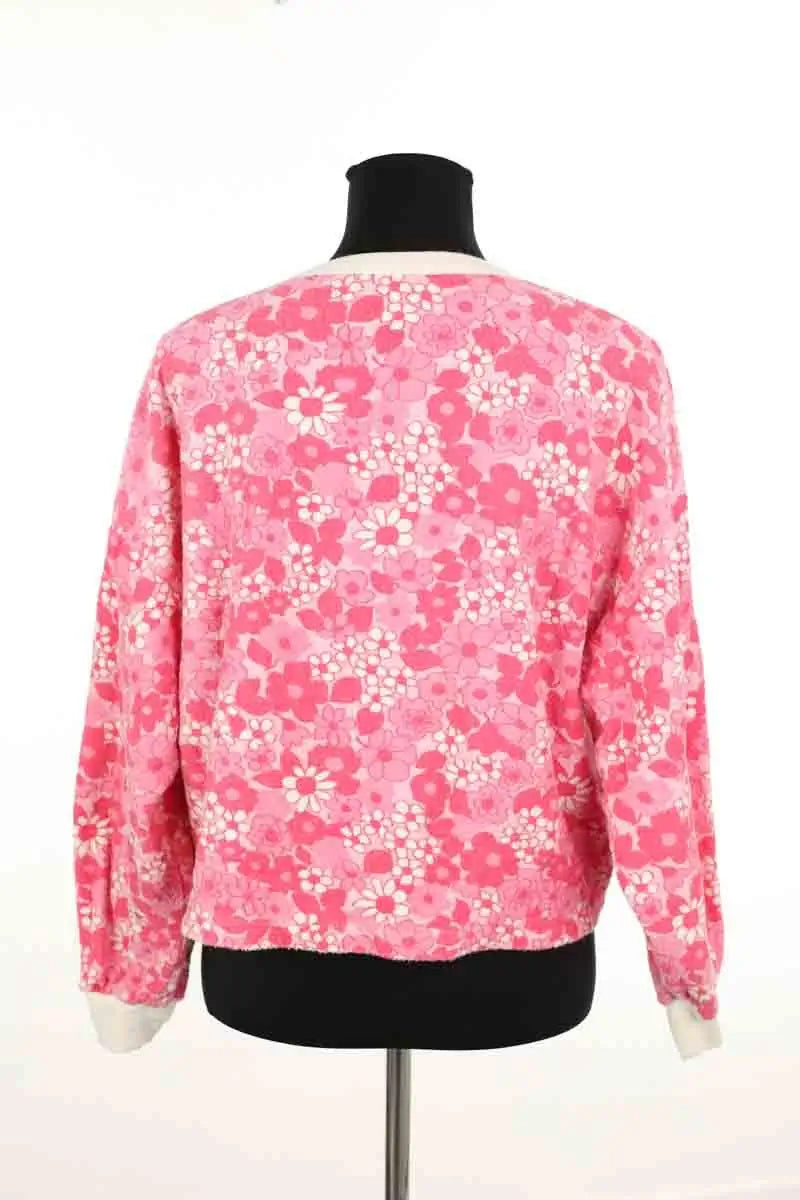 Sweatshirt American Vintage Rose en Coton