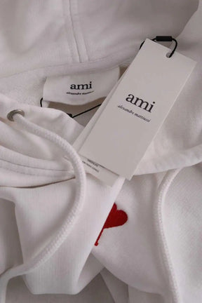 Sweatshirt Ami Blanc en Coton