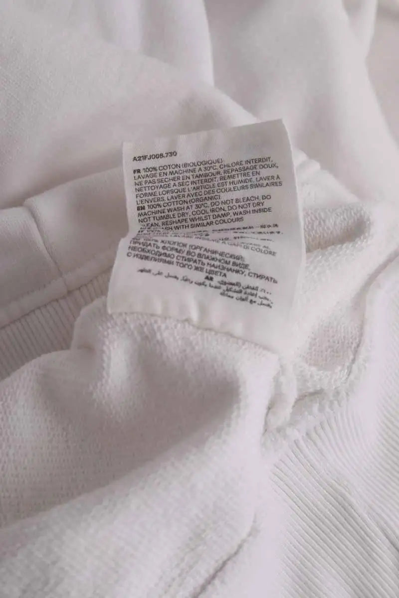 Sweatshirt Ami Blanc en Coton