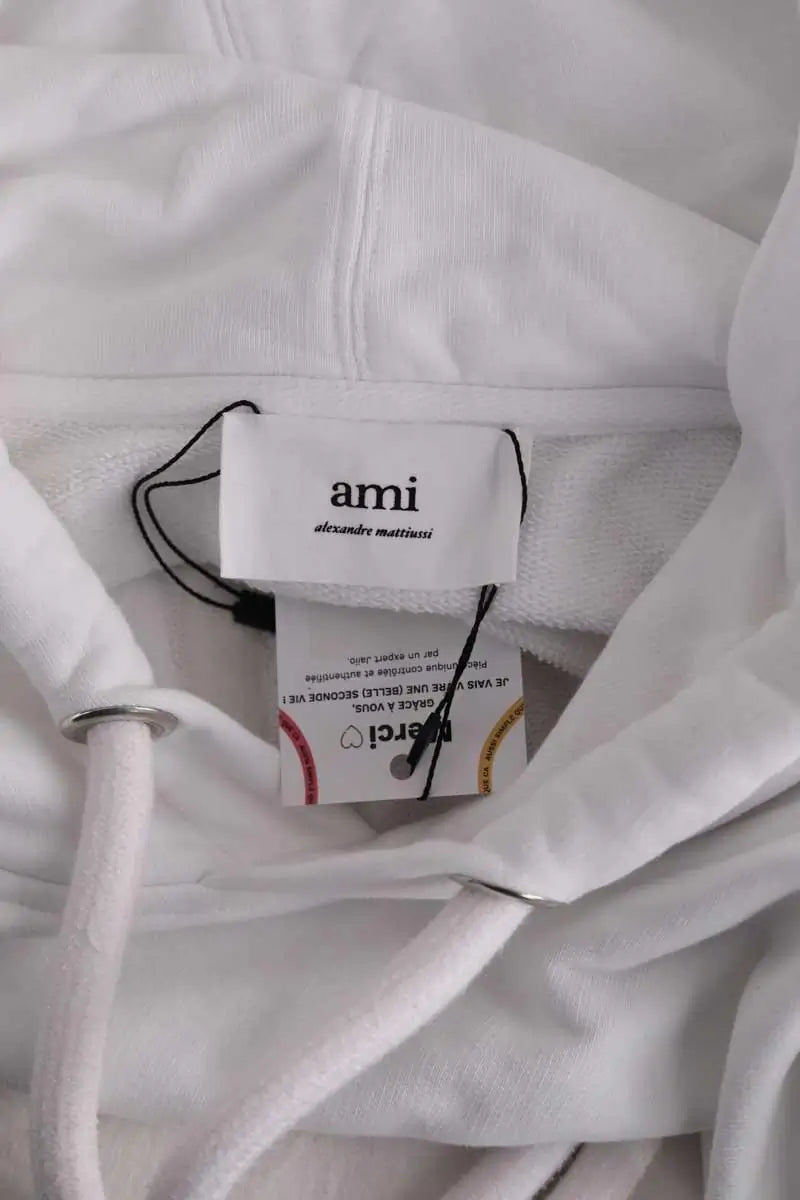 Sweatshirt Ami Blanc en Coton