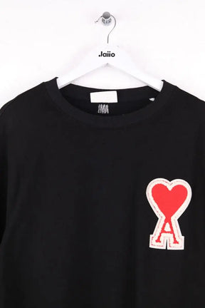 Sweatshirt Ami Noir en Coton