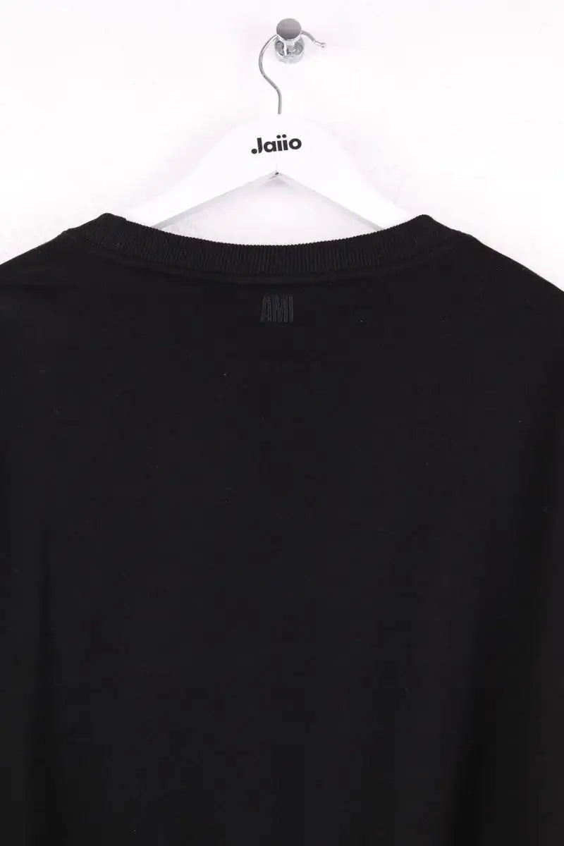 Sweatshirt Ami Noir en Coton