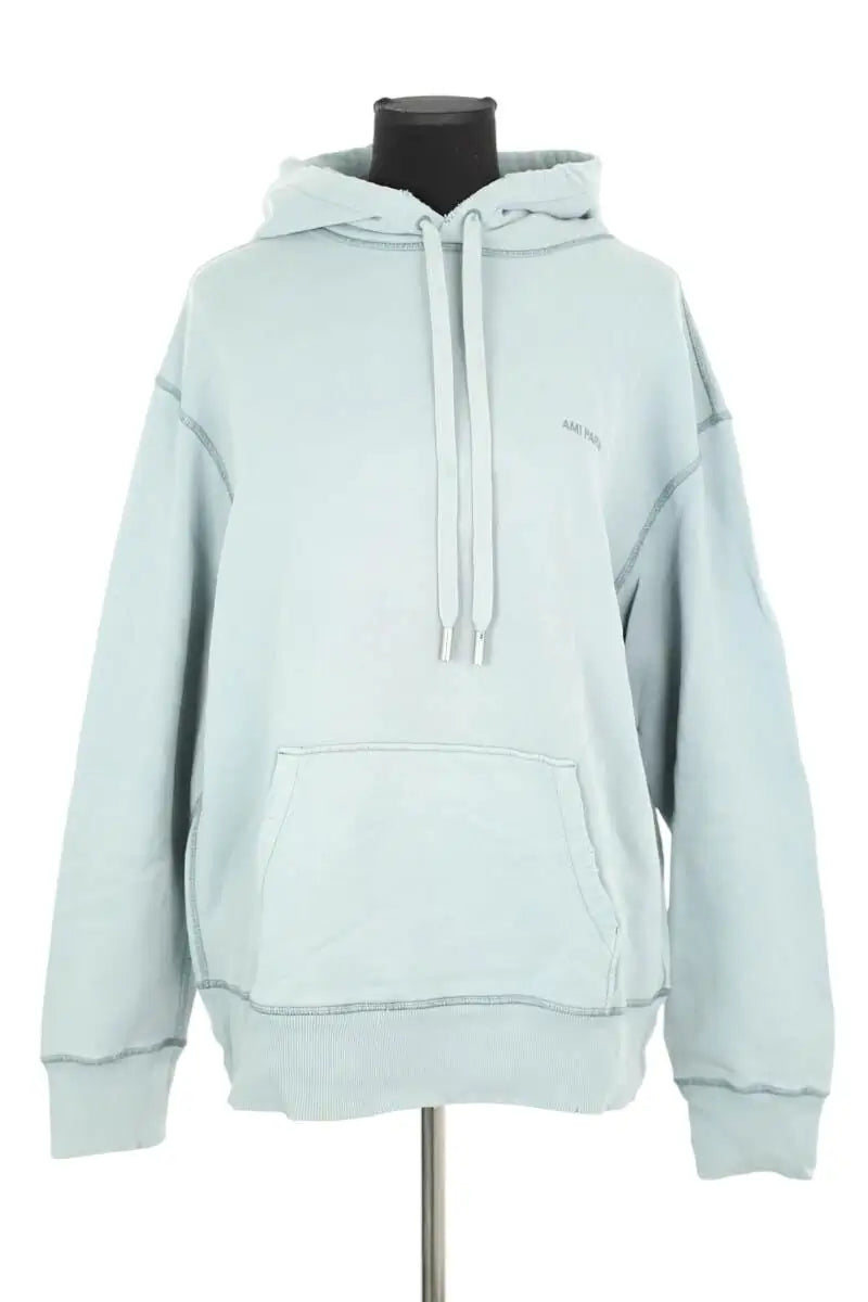 Sweatshirt Ami Vert en Coton, taille S - Seconde Main