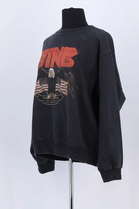 Sweatshirt Anine Bing Noir en Coton