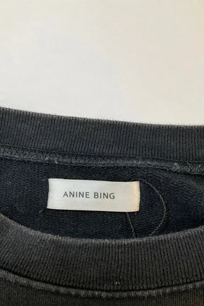 Sweatshirt Anine Bing Noir en Coton