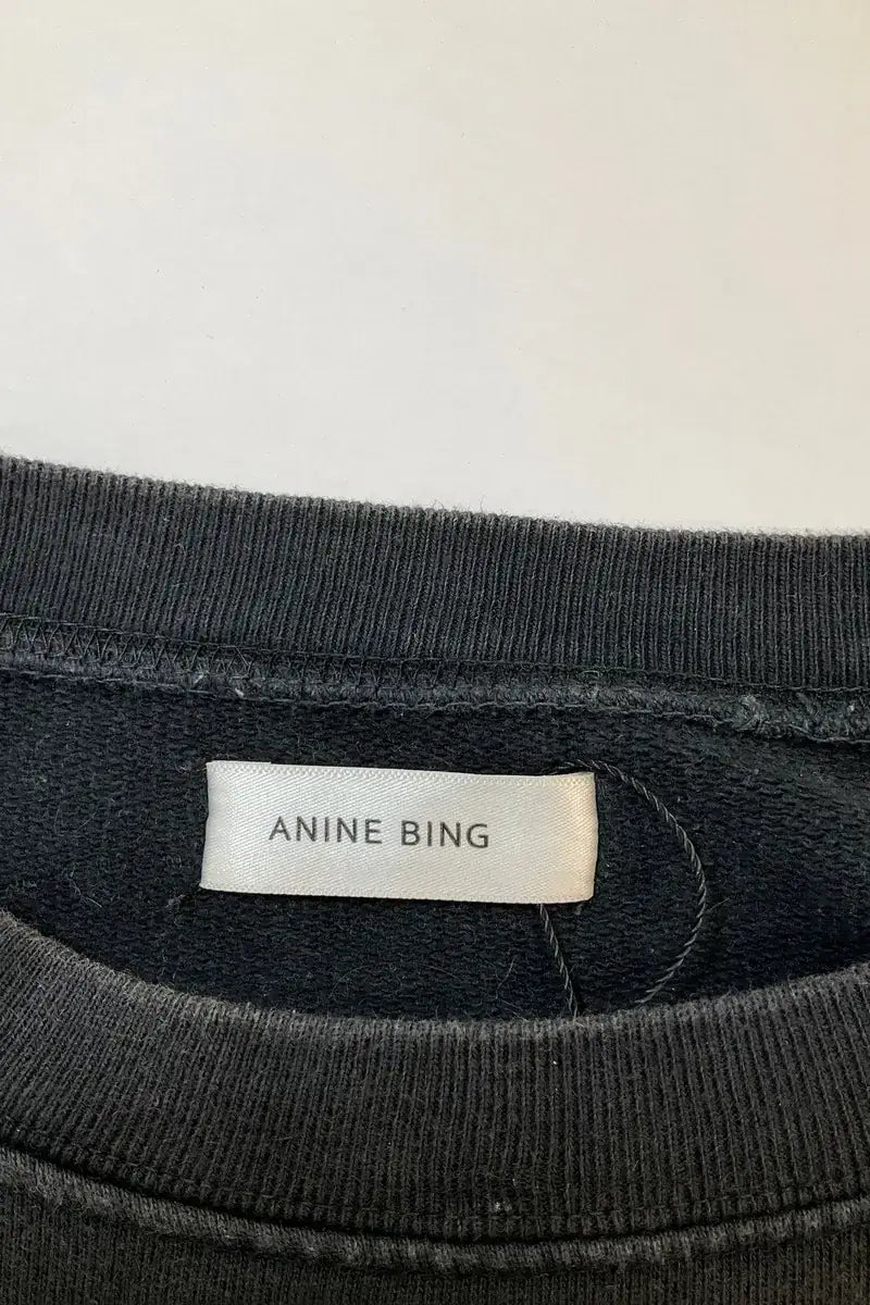 Sweatshirt Anine Bing Noir en Coton