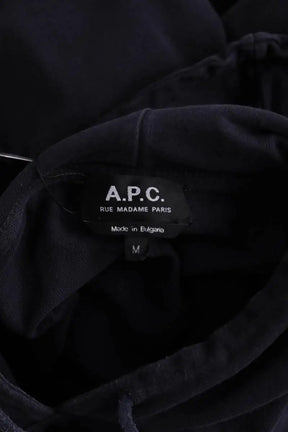 Sweatshirt APC Noir en Coton