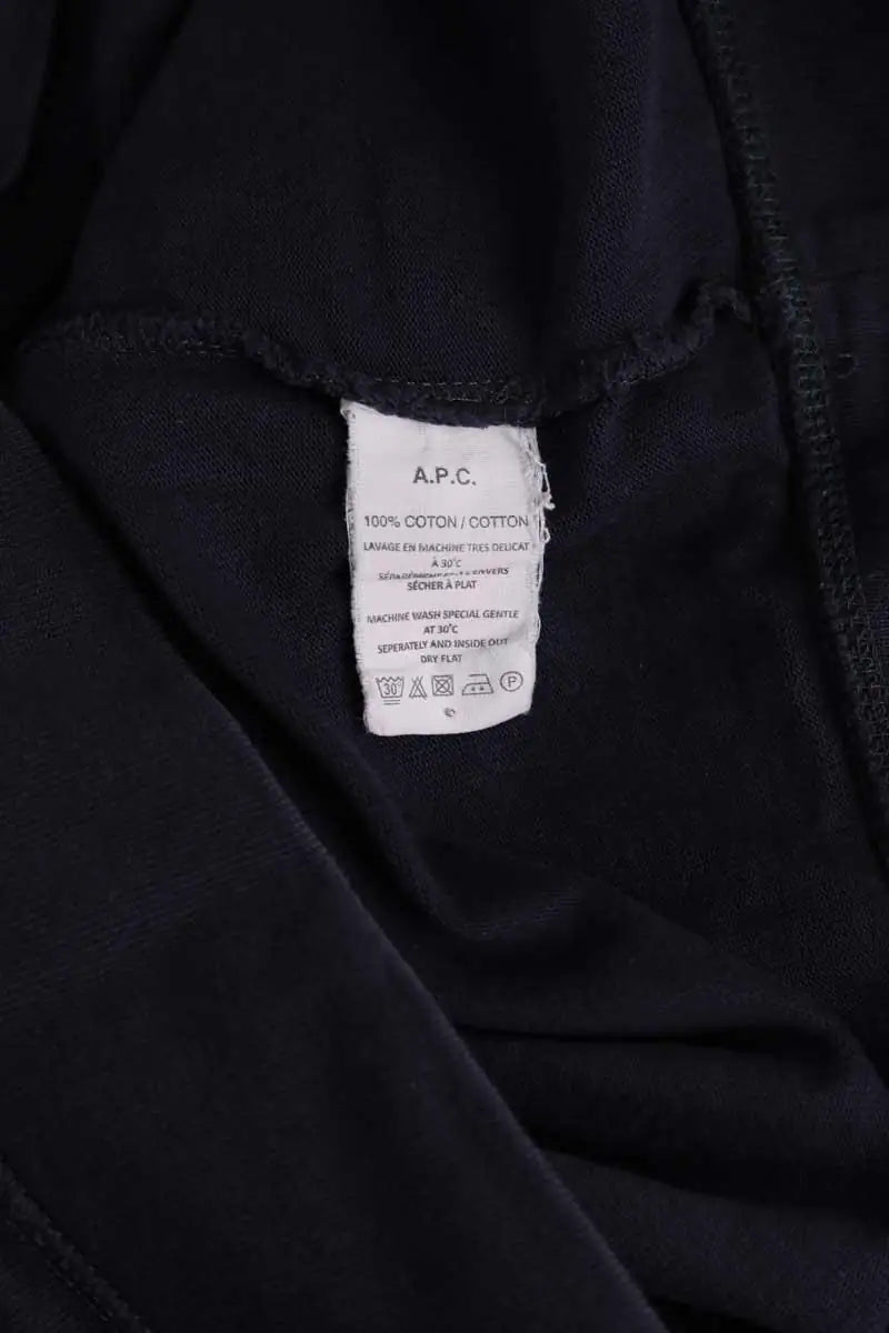 Sweatshirt APC Noir en Coton