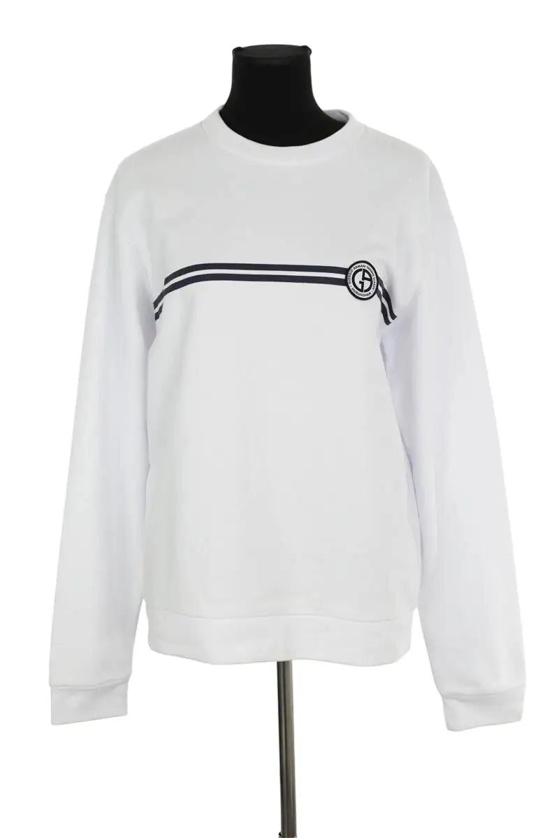 Sweatshirt Armani Noir en Coton, taille S - Seconde Main