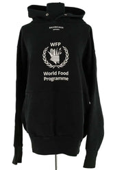 Sweatshirt Balenciaga Noir en Coton, taille XS - Seconde Main