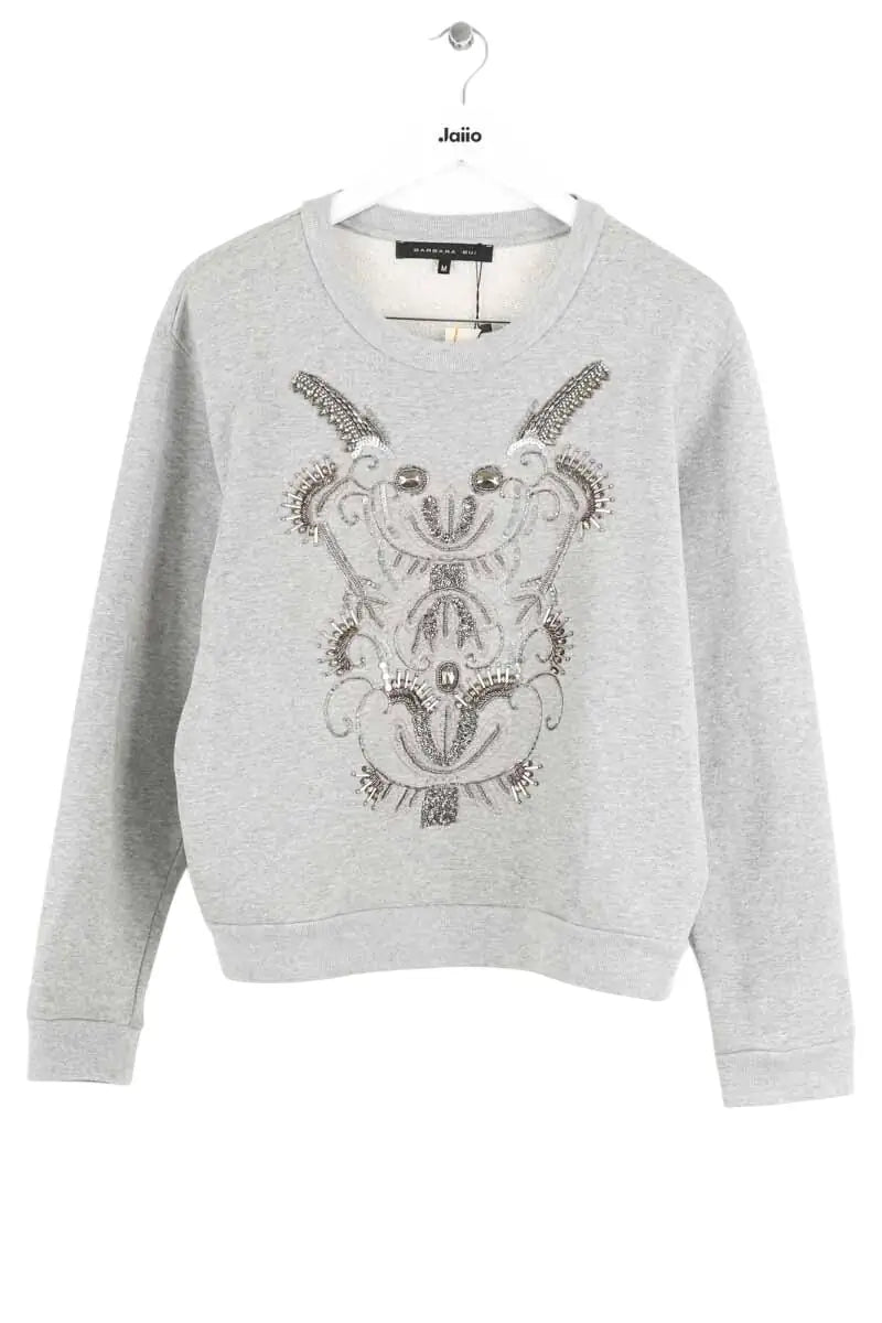 Sweatshirt Barbara Bui Gris en Coton, taille M - Seconde Main