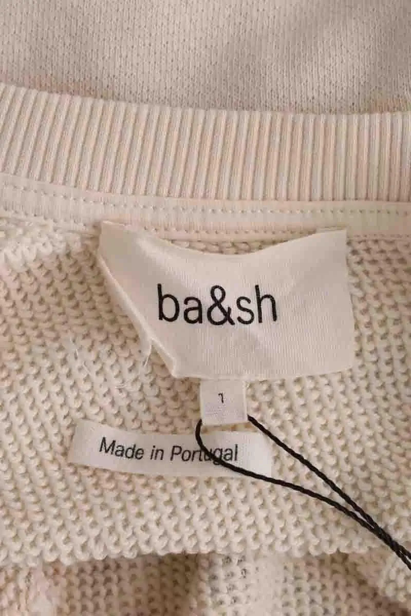 Sweatshirt Ba&Sh Beige en Coton